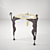 Kohler Uccello Elegant Console Table 3D model small image 1