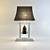 Elegant Chinese Table Lamp 3D model small image 1
