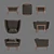 Breezy Comfort: Bright Group Aaron Lounge 3D model small image 3