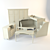 Spar Diletta: Elegant and Functional Camerette for Your Home 3D model small image 1