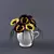 Pansy Textured Art Supplies 3D model small image 1