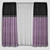 Sleek Window Drapes 3D model small image 1