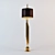 Golden Glow Z500 Luxury Floorlamp 3D model small image 1