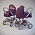 Espiro Enzo Evo: Stylish & Versatile Pram 3D model small image 1