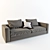 Sophisticated B&B Italia Sofa 3D model small image 1