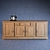 Modern Four-Door Cupboard 3D model small image 1