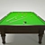 Professional Snooker Table 3D model small image 1