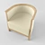 Italian Billiani Smack Chair 3D model small image 2