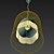 Teca Victorian Pendant Light 3D model small image 2