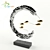 Pico Art Co's Bird Sculpture: A Stylish Masterpiece 3D model small image 2