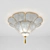 Ethnic Chandelier: Illuminate Your Space 3D model small image 1