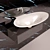 Burgbad Pli SELB100 + Axor Citterio M: Perfect Sink Combo! 3D model small image 1