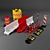 Road Safety Kit: Barriers, Cones & Signs 3D model small image 1