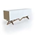 Sleek SAGA Sideboard - Roche Bobois 3D model small image 1