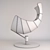 Cozy Nest Egg Chair 3D model small image 3