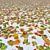 Autumn Foliage Collection: 48 Unique Leaf Models, 6200 Polygons 3D model small image 1