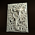 Nature-inspired Carving Ornament 3D model small image 2