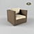 Modern 5-Person Lounge Group 3D model small image 3