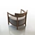 Elegant Flexform Jenny Armchair 3D model small image 2