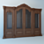 Elegant Glass Showcase 3D model small image 1