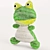 Glowing Frog Toy 3D model small image 1