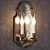 Elegant Rearden Sconce - GRAMERCY HOME 3D model small image 1