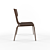 Mid-Century Stackable Chair - Modern Space-Saver 3D model small image 2
