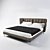 Papilio Luxury Bed: Ultimate Comfort 3D model small image 1