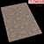 Elegant Wool & Silk Carpet 3D model small image 1