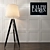 Modern Ralph Lauren Floor Lamp 3D model small image 1