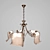 Elegant Crystal Chandelier 3D model small image 1