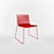 Sleek Sled Base Chair 3D model small image 1