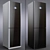 LG-GA-B409TGMR: Stylish Grey/Black Fridge 3D model small image 2