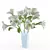 Elegant Alstroemeria Vase 3D model small image 1