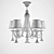 Sylcom Murano Glass Chandelier 3D model small image 2