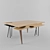 Sleek Modern Table 3D model small image 1