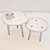 Minimalist Side Table 3D model small image 3