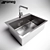 Elegant Smeg-VR80 Sink 3D model small image 1