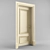 PALLADIO 110 PP Door - Elegant Varnished & Gilded Finish 3D model small image 2