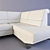 Modern Corner Sofa Fashion OTM/BK-3F 3D model small image 2