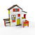 Smoby Friends House: Spacious & Colorful Playhouse 3D model small image 1