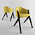 Sleek M10 Norguet Armchair 3D model small image 1