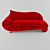Gorgeous GAUDI Couch 3D model small image 2
