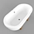 PAA Andante 1900x890x700: Stylish & Spacious Bathtub 3D model small image 1