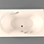 Elegant PAA Fanfara Bathtub 3D model small image 1