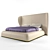 Elegant Marilu Bed by ORO 3D model small image 1