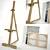 Artisti Easel & Canvas Screen 3D model small image 3