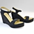 Black Suede Sandals 3D model small image 1