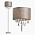 Elegant Jacqueline Light Fixture 3D model small image 1