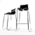 Sleek and Sturdy: IKEA Glenn Barstool 3D model small image 2